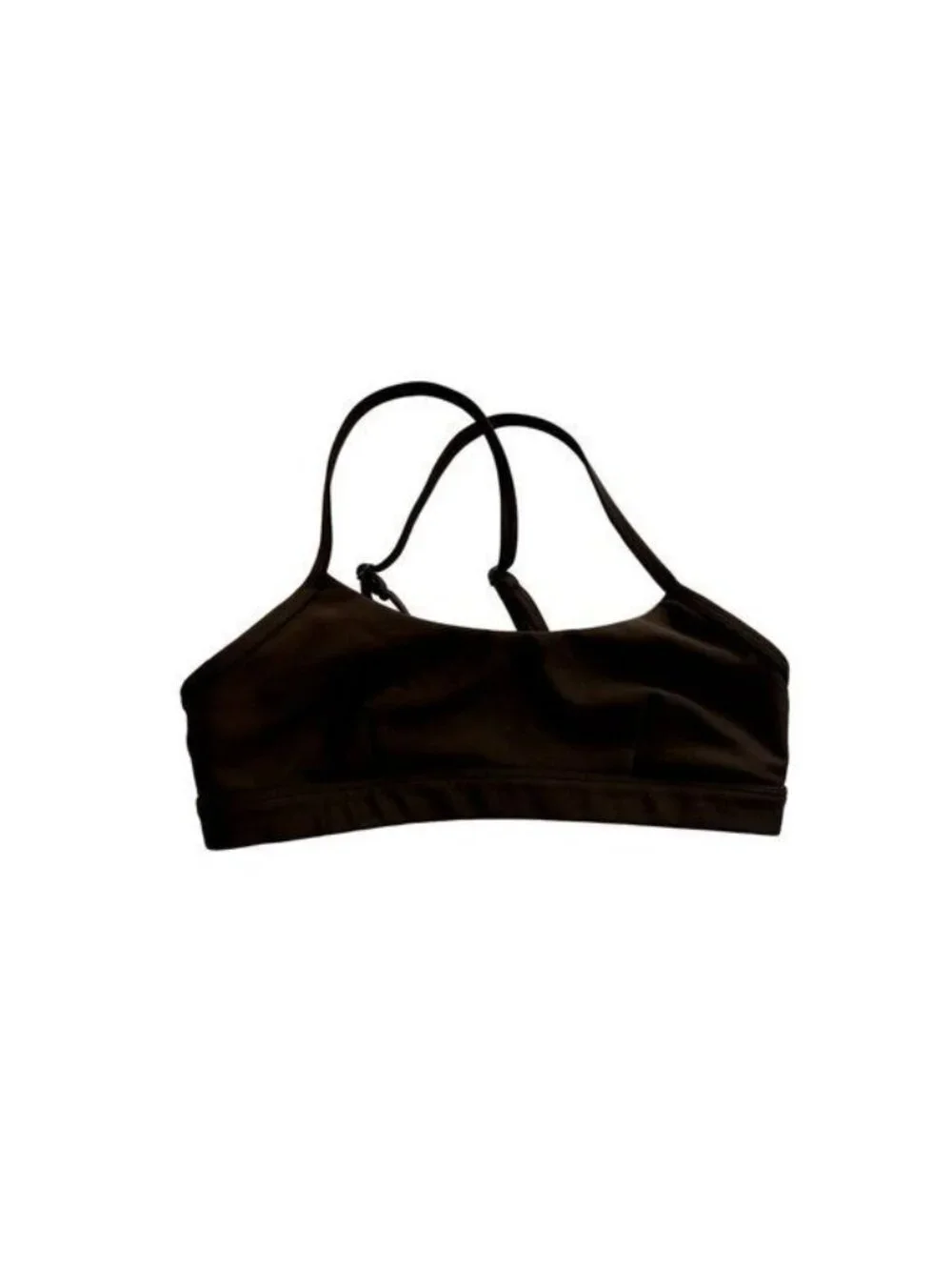 ALO Yoga Airlift Intrigue Bra in Espresso Brown